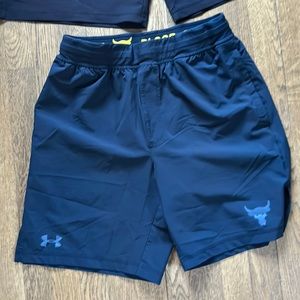 2 pairs of awesome work out shorts. Great for the gym.